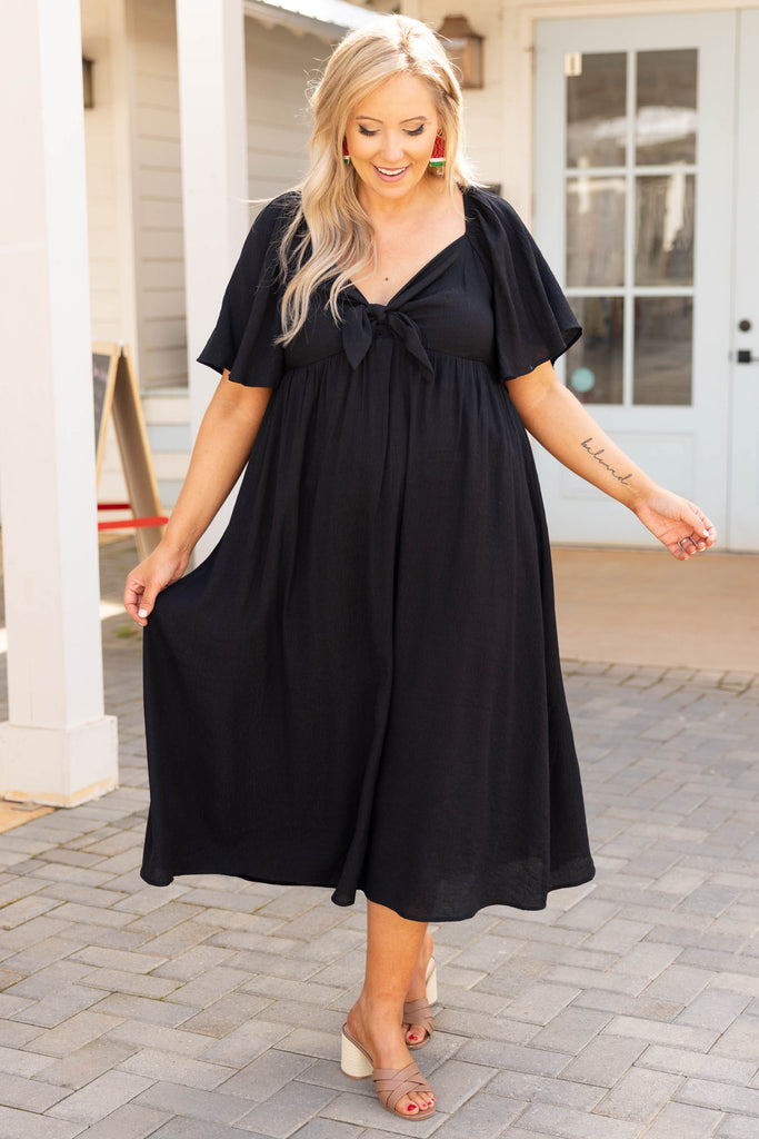 black dress for funeral plus size